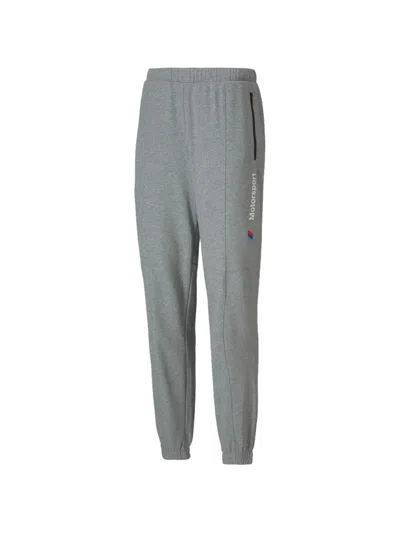 Puma X Bmw M Motorsport Street Track Pants In Gray