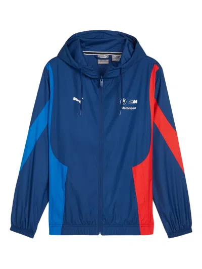 PUMA X BMW M MOTORSPORTS COLOUR-BLOCK TRACK JACKET