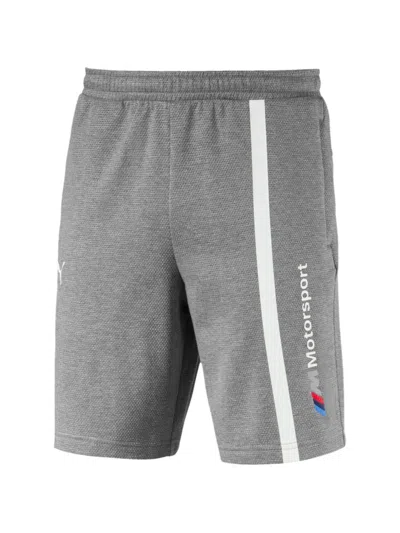 Puma X Bmw Mmotorsport Sweat Shorts In Gray