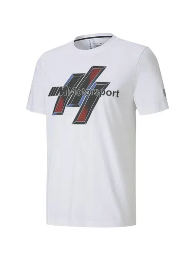 Puma X Bmw Motorsport Life T-shirt In White