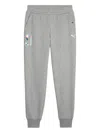 Puma X Bmw Motorsport Logo-print Track Pants In Gray