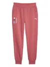 Puma X Bmw Motorsport Logo-print Track Pants In Pink