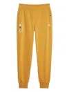 Puma X Bmw Motorsport Logo-print Track Pants In Yellow