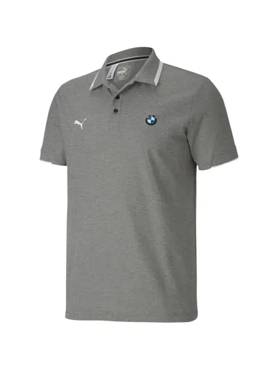 Puma X Bmw Motorsport Polo Shirt In Gray