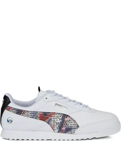 Puma X Bmw Motorsport Roma Via Sneakers In White