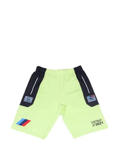 Puma X Bmw Motorsport Shorts In Green