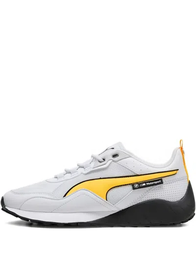 Puma X Bmw Motorsport Speedfusion 2.0 "silver Mist/tangerine" Sneakers In Gray