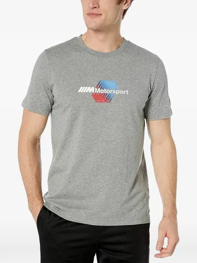Puma X Bmw Motorsport T-shirt In Gray