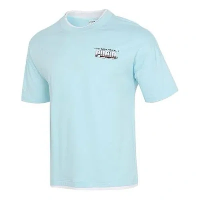 Puma X Britto T-shirt 'blue White'