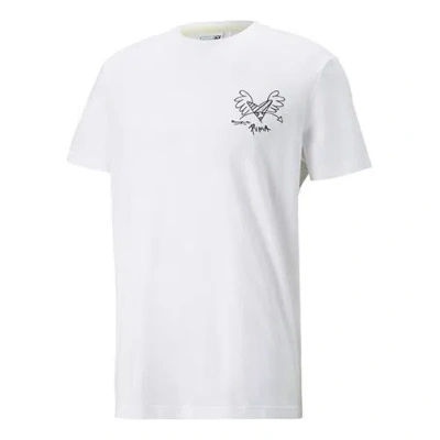 Puma X Britto T-shirt 'white Black'