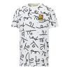 Puma X Britto Unisex Graffiti Round-neck White In White