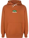 Puma X Butter Goods Drawstring Hoodie In Orange