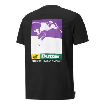 Puma X Butter Goods Graphic Tee In Black