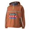 Puma X Butter Goods Lightweight Pop Over Top Half Zip Hoodie 'brown'