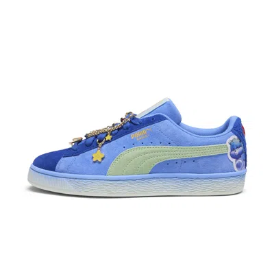 Puma X Care Bears X Sesame Street Basket Women's "grumpy Grouchy" Sneakers In Multi