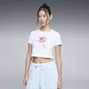 Puma X Care Bears X Sesame Street Women's Baby T-shirt In White