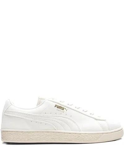 Puma X Charles F. Stead Leather Sneakers In White