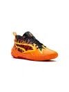 Puma X Cheetos Scoot Zero "flamin' Hot" Sneakers In Orange
