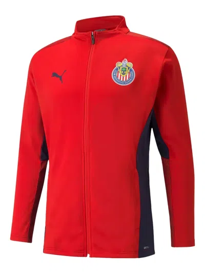 Puma X Chg Chivas Zip Sweatshirt In Red