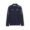 Puma X Christian Pulisic Big Kids' Soccer Quarter-zip Top In Navy