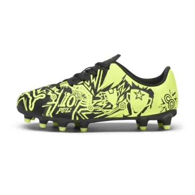 Puma X Christian Pulisic Tacto Ii Firm Ground/artificial Ground Kids' Soccer Cleats Shoes In Green