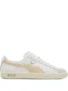Puma X Clyde Extra Butter " White/warm White/feather Gray" Sneakers