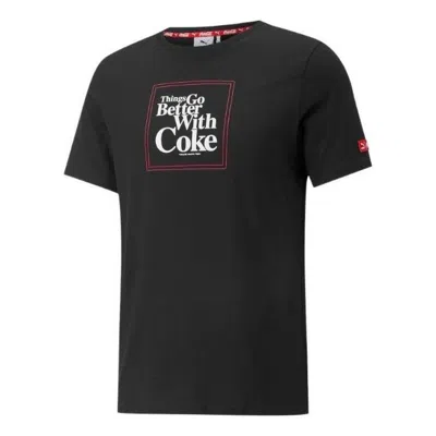 Puma X Coca Cola Graphic Tee 'black'