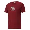 Puma X Coca Cola Graphic Tee 'red'