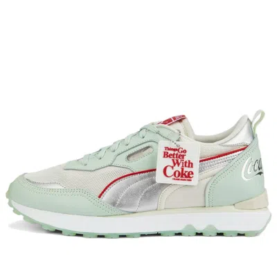 Puma X Coca-cola Rider Fv Le 'gossamer Green Silver'