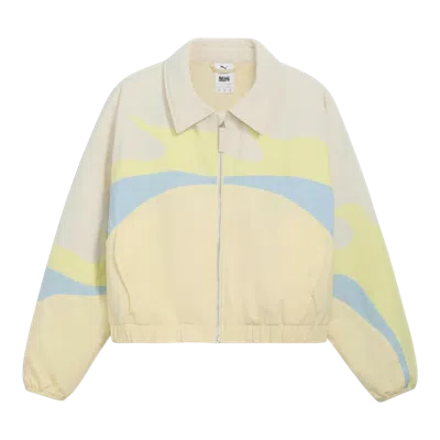Puma X Collina Strada Cellerator Jacket In Creamy Vanilla Women In Neutral