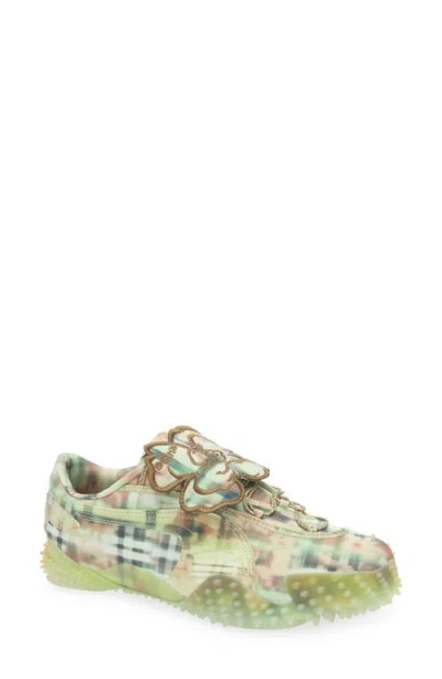 Puma X Collina Strada Mostro Sneaker In Fizzy Apple-rosebay-willow
