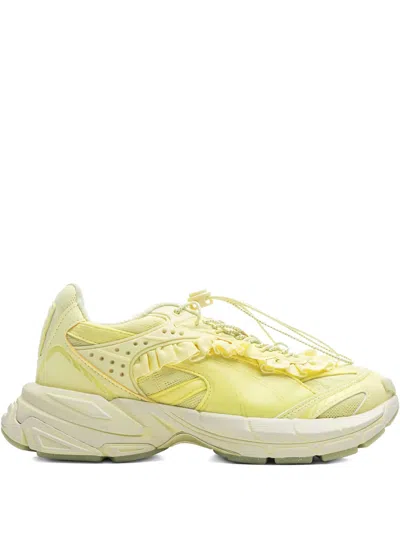 Puma X Collina Strada Velophasis Ruffle-detail Low-top Sneakers In Yellow