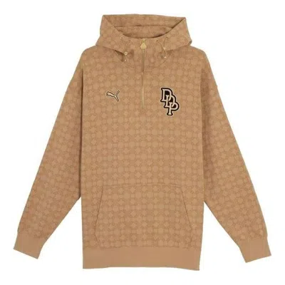 Puma X Dapper Dan Hoodies 'beige' In Brown