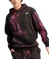 Puma X F1 Men's Splash Color Logo Hoodie In  Black