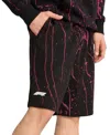 Puma X F1 Men's Splatter Paint Logo Shorts In  Black