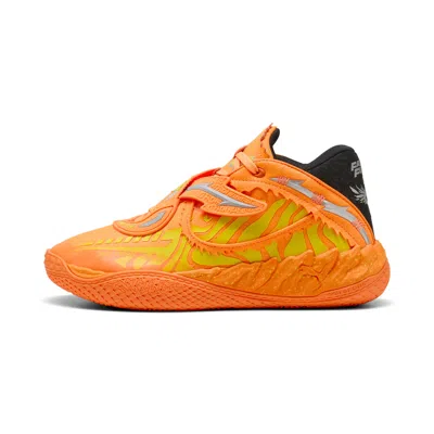 Puma Mens Lamelo Ball  Mb.05 In Silver/green/orange