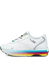 Puma X Felipe Pantone Cruise Rider Multi-stripe Sneakers In White
