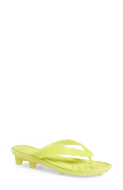 Puma X Fenty Cat Cleat Jelly Sandal In Lime Sheen