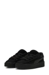 Puma X Fenty Women's Creeper Phatty Corduroy Low Top Platform Sneakers In  Black- Gold