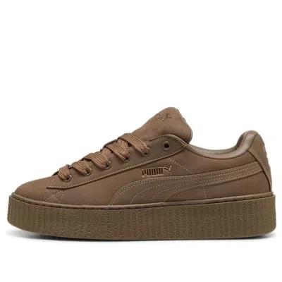Puma X Fenty Creeper Phatty 'earth Tone Pack - Totally Taupe' In Brown