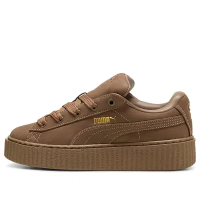 Puma X Fenty Creeper Phatty 'earth Tone Pack - Totally Taupe' In Brown