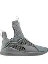 Puma X Fenty High-top Sneakers In Gray