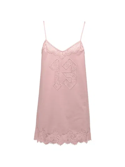 Puma X Fenty Lace-trim Nightdress In Pink