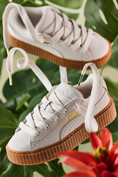 Puma X Fenty Phatty Creeper Nubuck Sneaker In Neutral, Women's At Urban Outfitters
