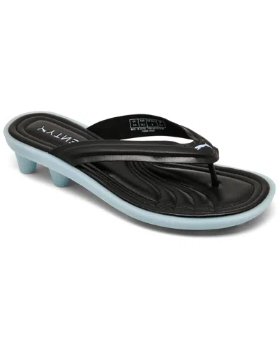 Puma X Fenty Women's Cat Cleat Flip-flop Sandals From Finish Line In Black