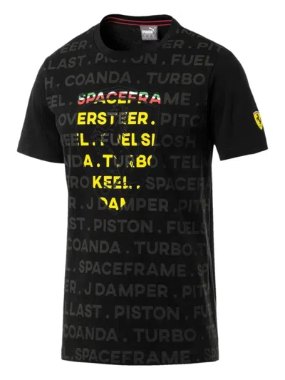 Puma X Ferrari Big Shield "black" T-shirt