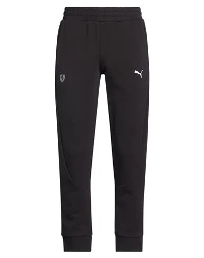 Puma X Ferrari Ferrari Style Sweat Pants Man Pants Black Size S Polyester, Cotton