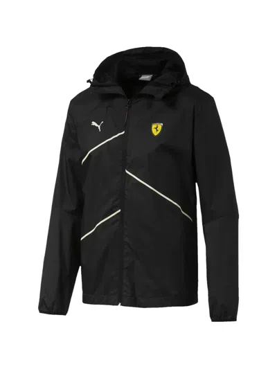 Puma X Ferrari Logo-detail Jacket In Black