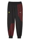 Puma X Ferrari Logo-print Track Pants In Black