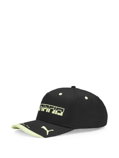 Puma X Ferrari Logo-patch Cap In Black